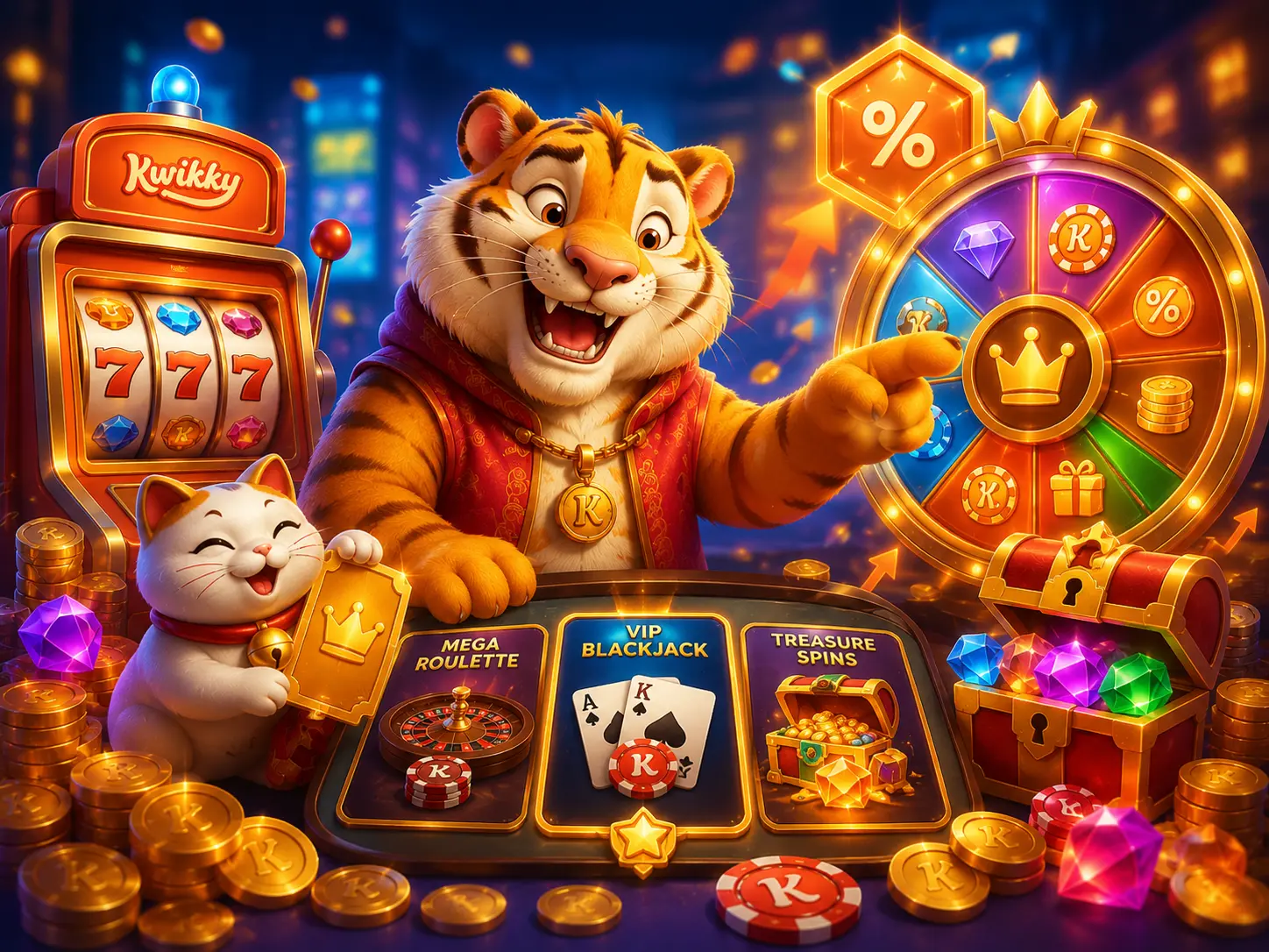 Kwikky Casino mobile play loyalty program